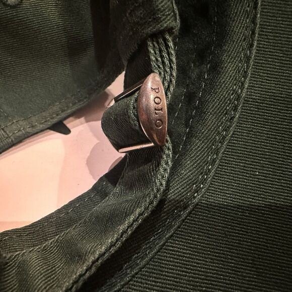 Polo Ralph Lauren Hat Green Ralph's Coffee New York Ball Cap Baseball Hat - Picture 7 of 13